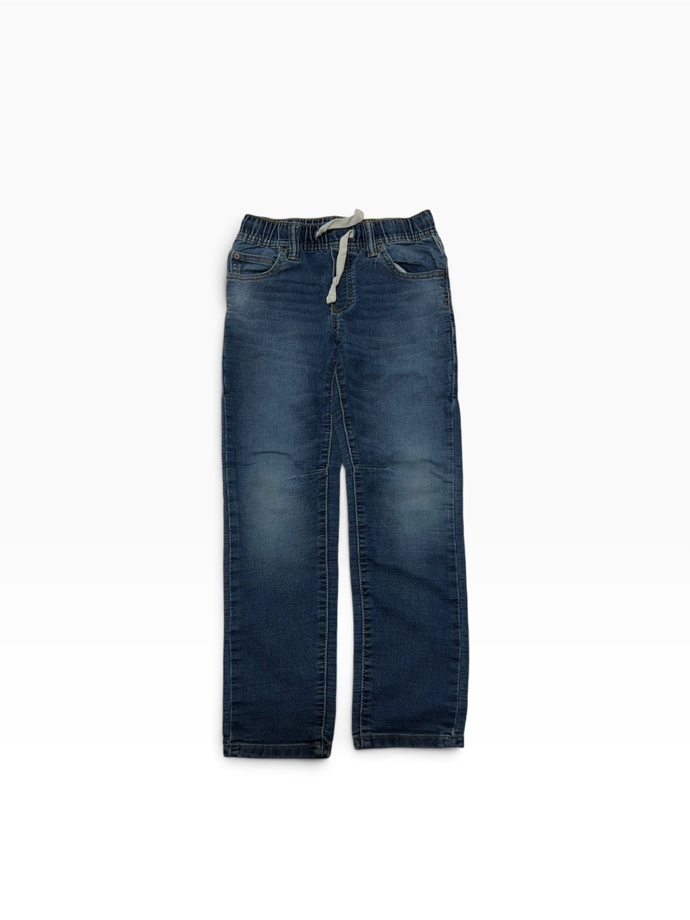 GAP Boys Dark Blue Elastic Waist Jeans with Drawstring